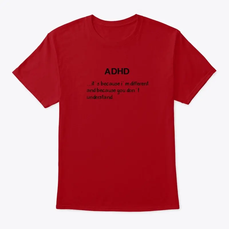 ADHD awareness t-shirt